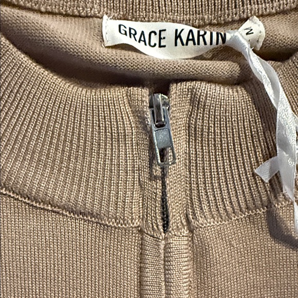 Grace Karin Women's Long Sleeve Zip Up  Sweater - Small - Picture 6 of 10